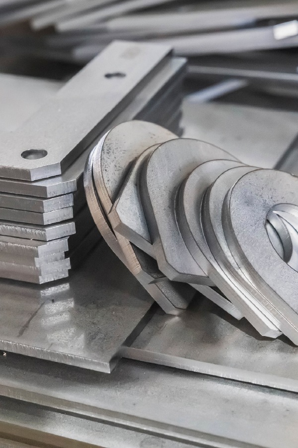 Laserteile aus 1.4571 1D